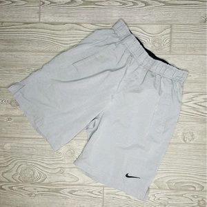 Nike dry fit grey shorts with pockets grey size small work out lounge running